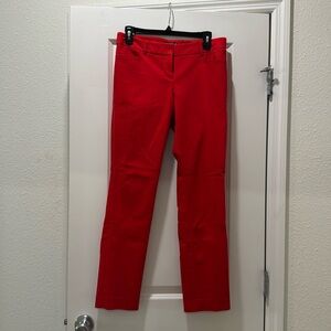 Express columnist red dress pants
